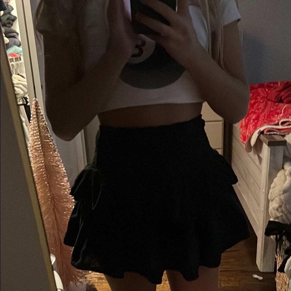 Black Mini Skirt